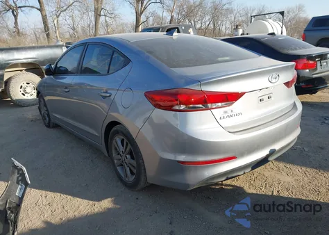 2017 Hyundai Elantra Se из США, поврежденный, VIN 5NPD84LF9HH106088